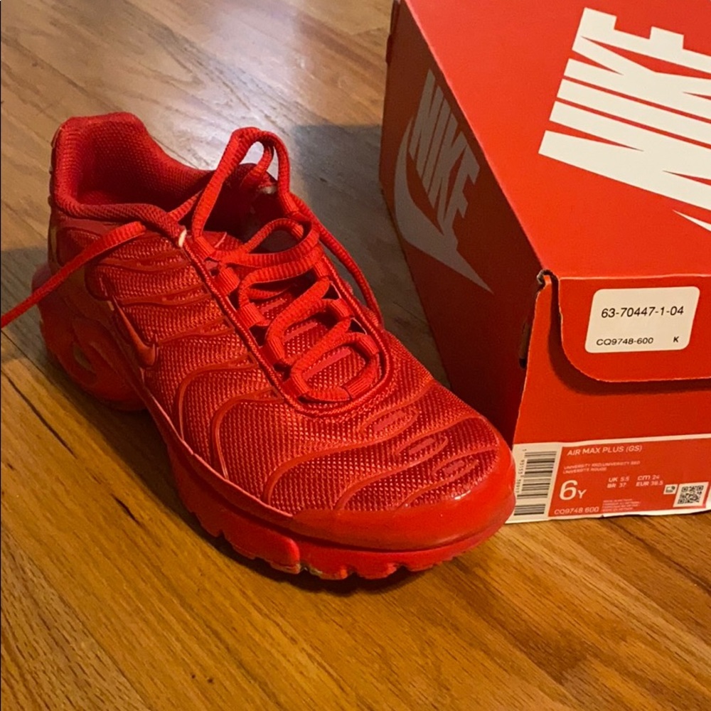 Kids red Air Max Plus